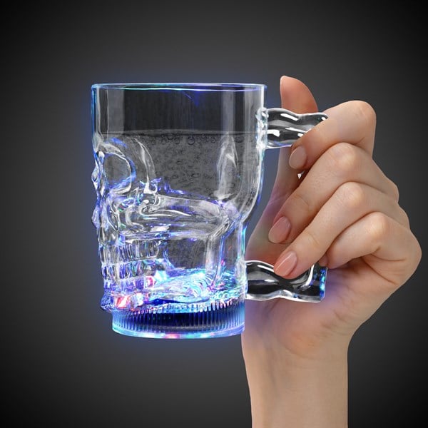 LED Skull 14 oz. Cup