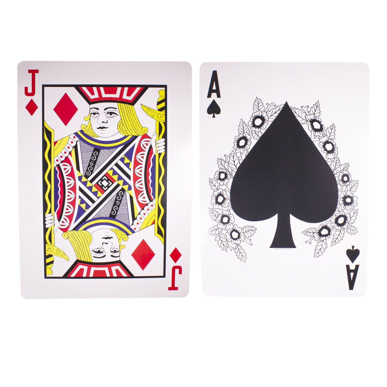 Giant Playing Cards Cutouts