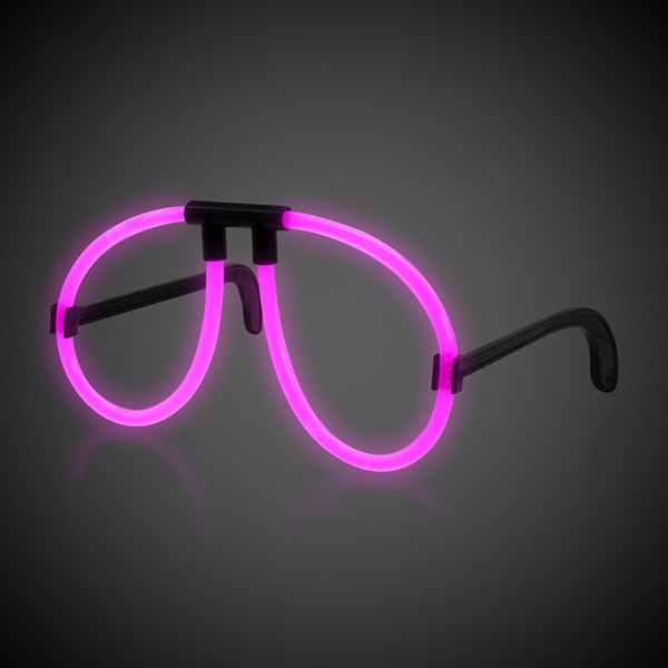 Pink Glow Eyeglasses