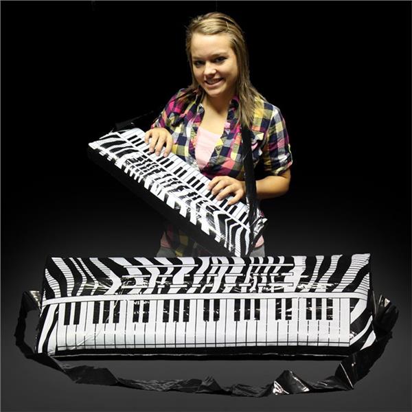 Zebra Print Inflatable 24" Keyboards