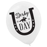 Derby Day 12" Latex Balloons