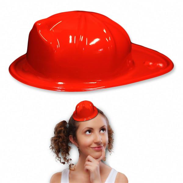 Mini Red Fire Helmets