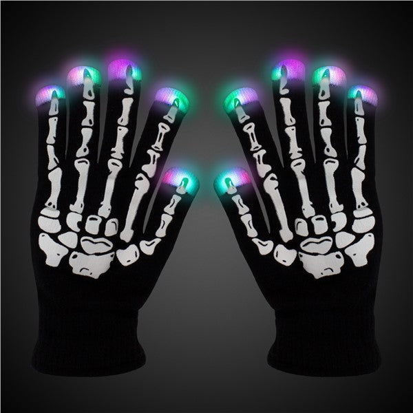 LED Skeleton Gloves