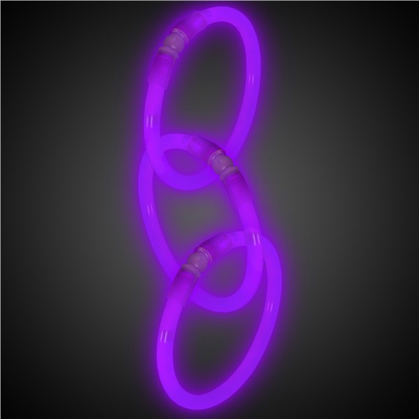 Purple Glow Bracelets