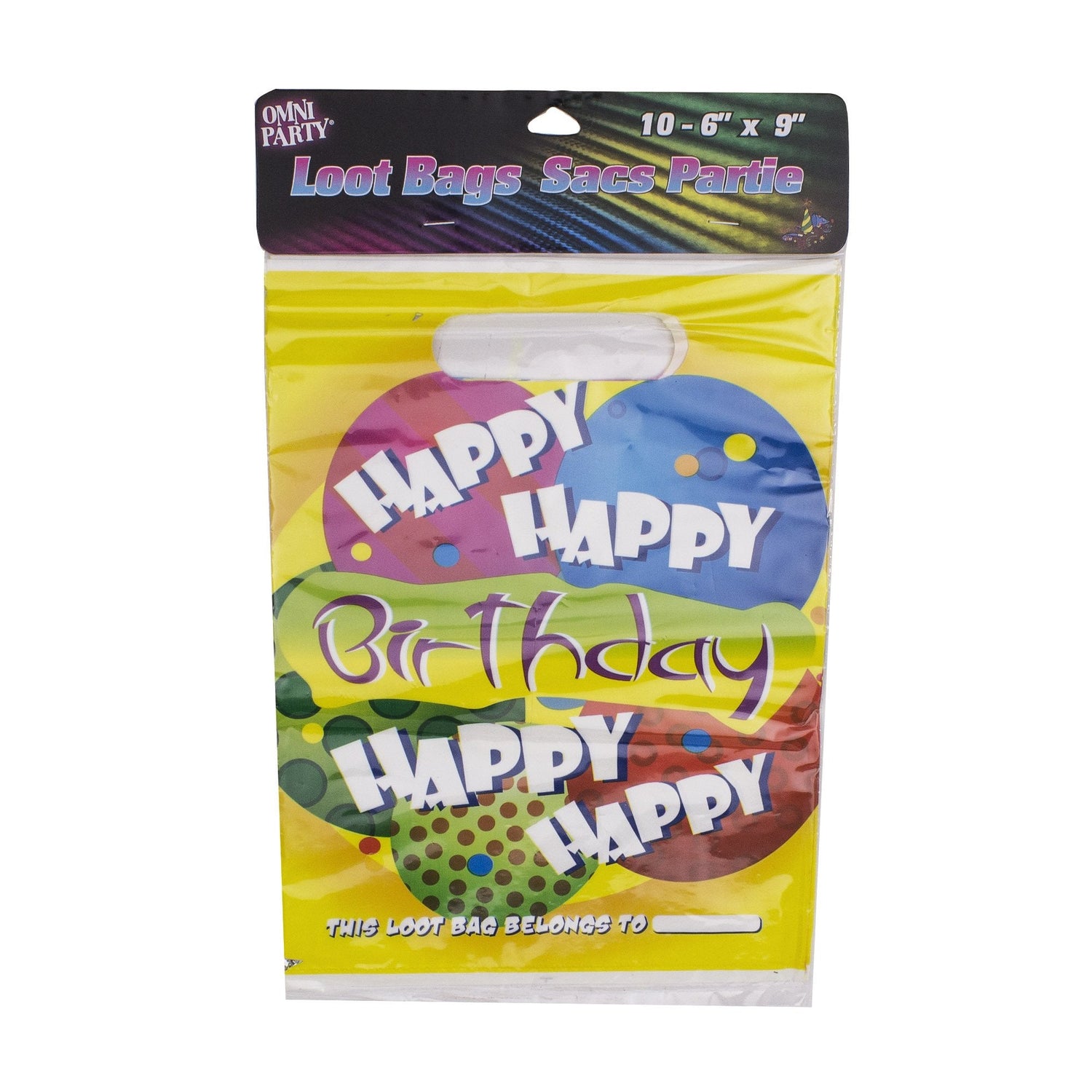 Happy Birthday Loot Bags