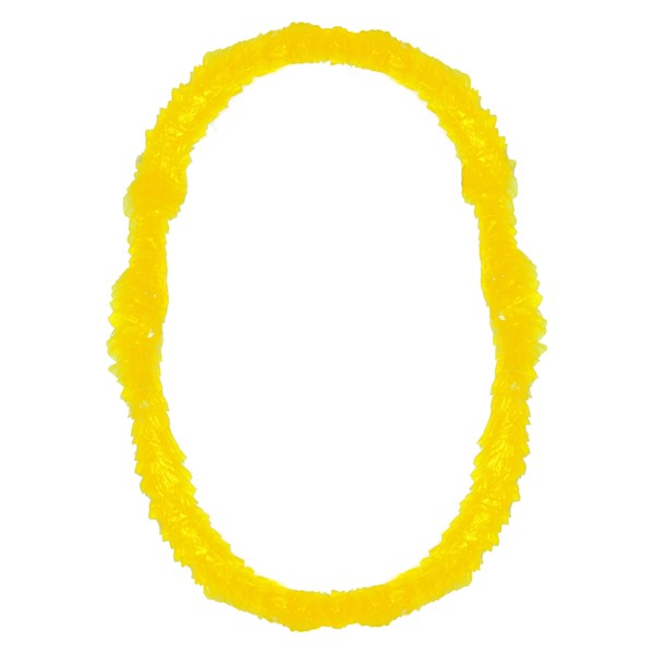 Yellow Plastic Leis