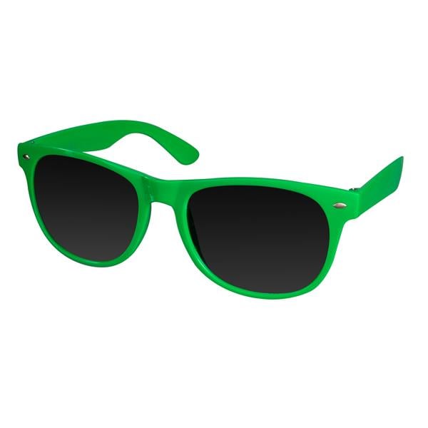 Green Retro Sunglasses