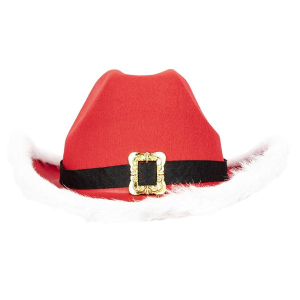 Santa Claus Cowboy Hat
