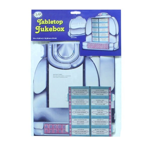 Tabletop Jukebox Centerpiece