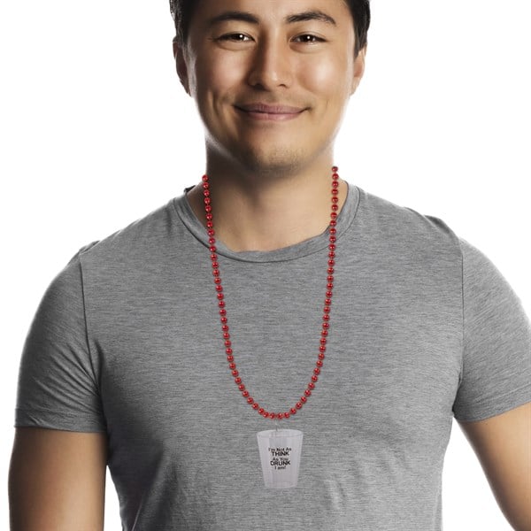 Drunk Shot Glass Necklace