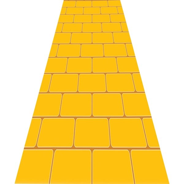 Yellow Brick Road Floor Runner