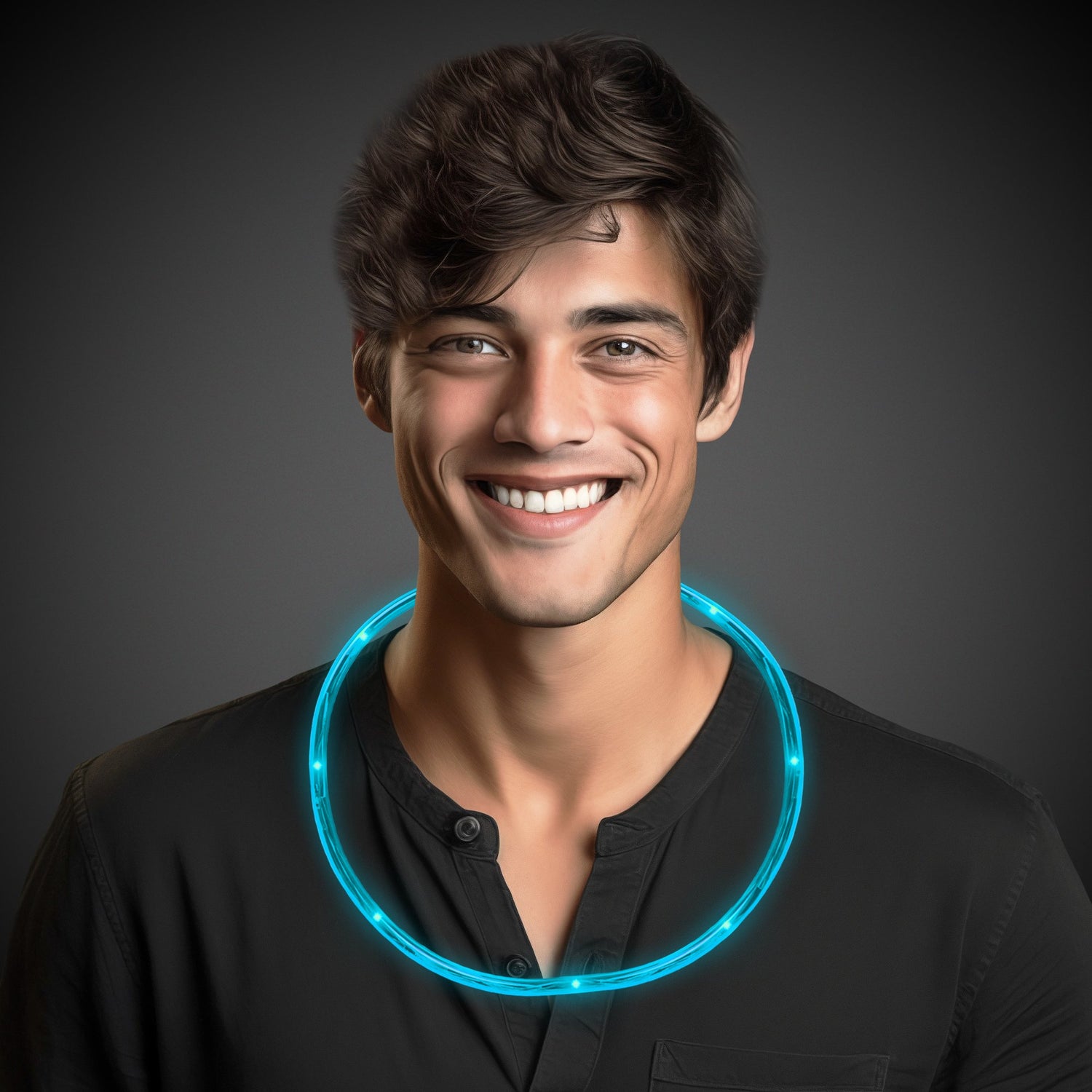 Blue LED 27" Necklace