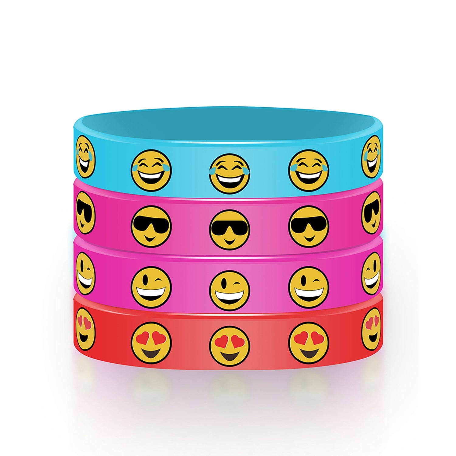 Emojicon Silicone Bracelets