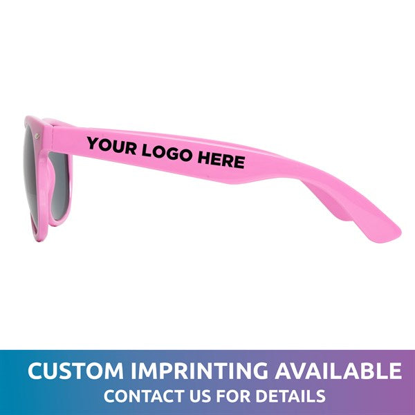 Pink Retro Sunglasses
