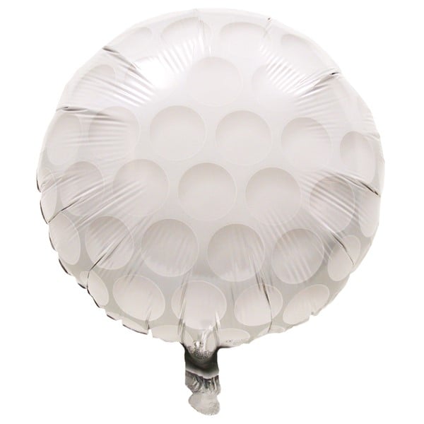 Golf Ball Metallic 18" Balloon