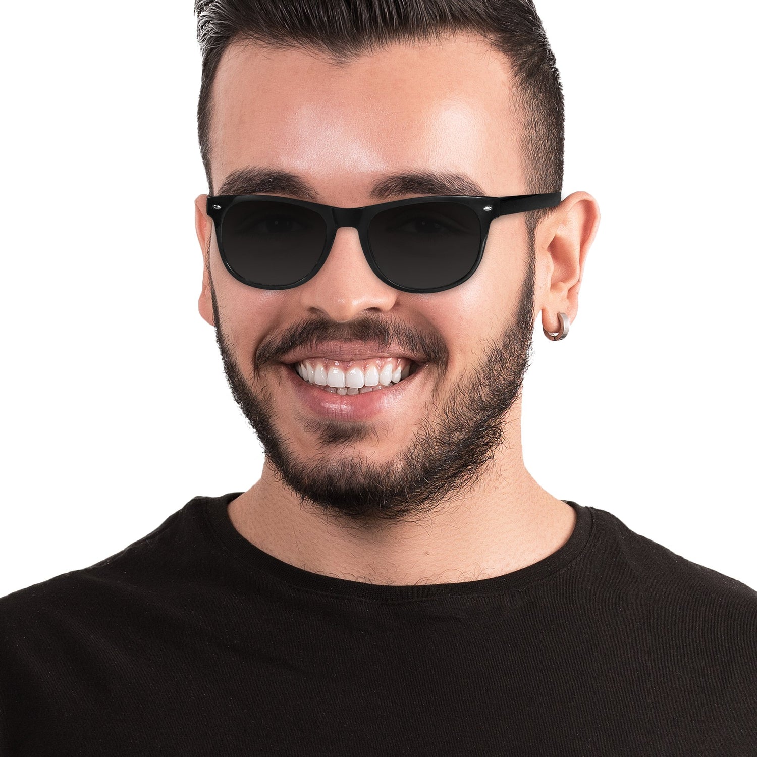 Black Retro Sunglasses