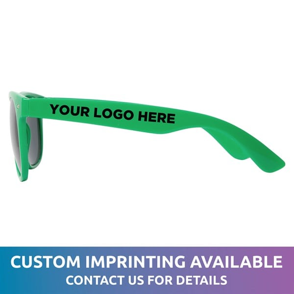Green Retro Sunglasses