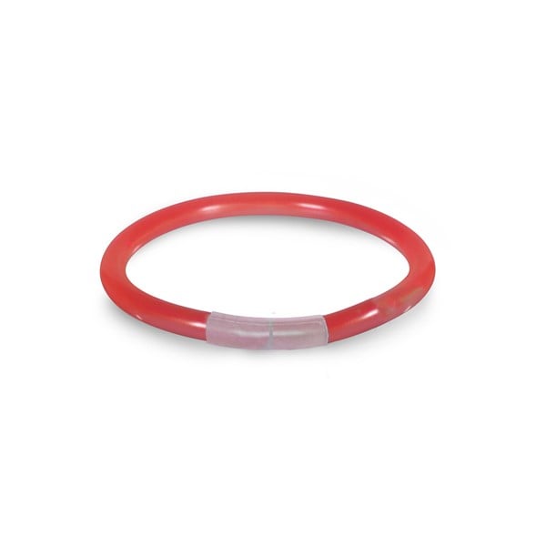 Red Glow 8" Bracelets