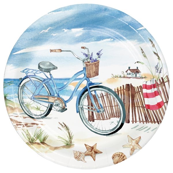 Seaside Summer 9" Plates