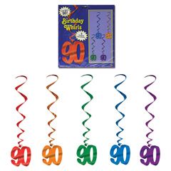 90 Whirl Decorations
