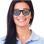 Black Custom Retro Sunglasses