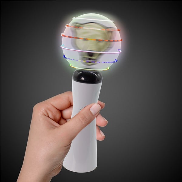 LED Polar Bear Coin Spinner Wand