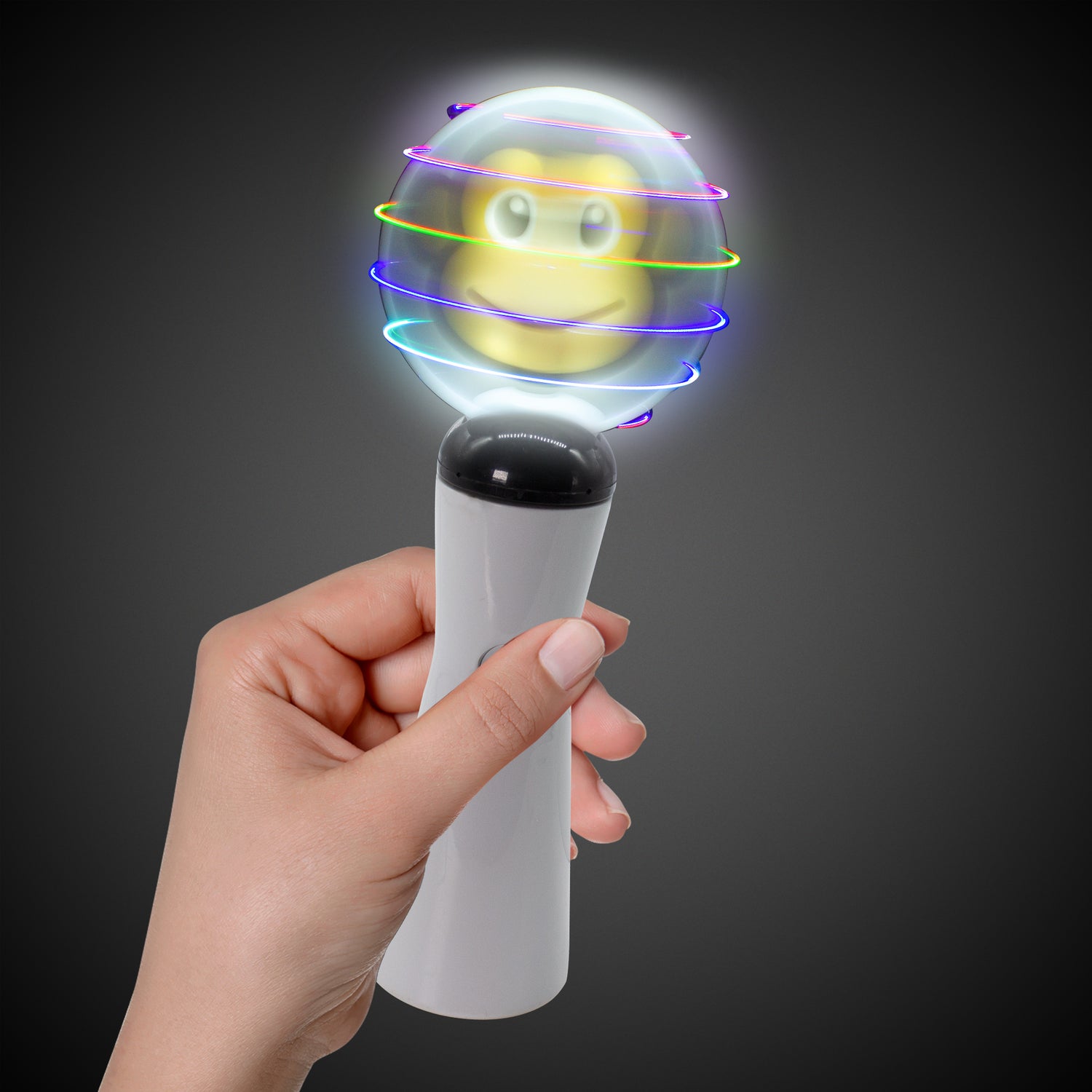 LED Monkey Coin Spinner Wand