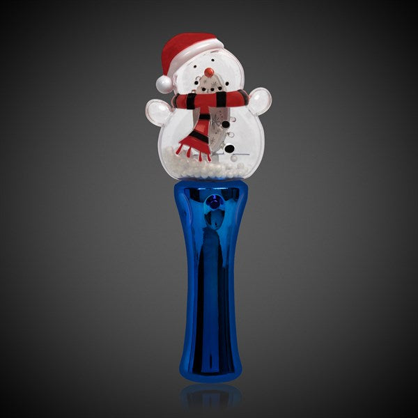 LED Snowman Spinner Wand