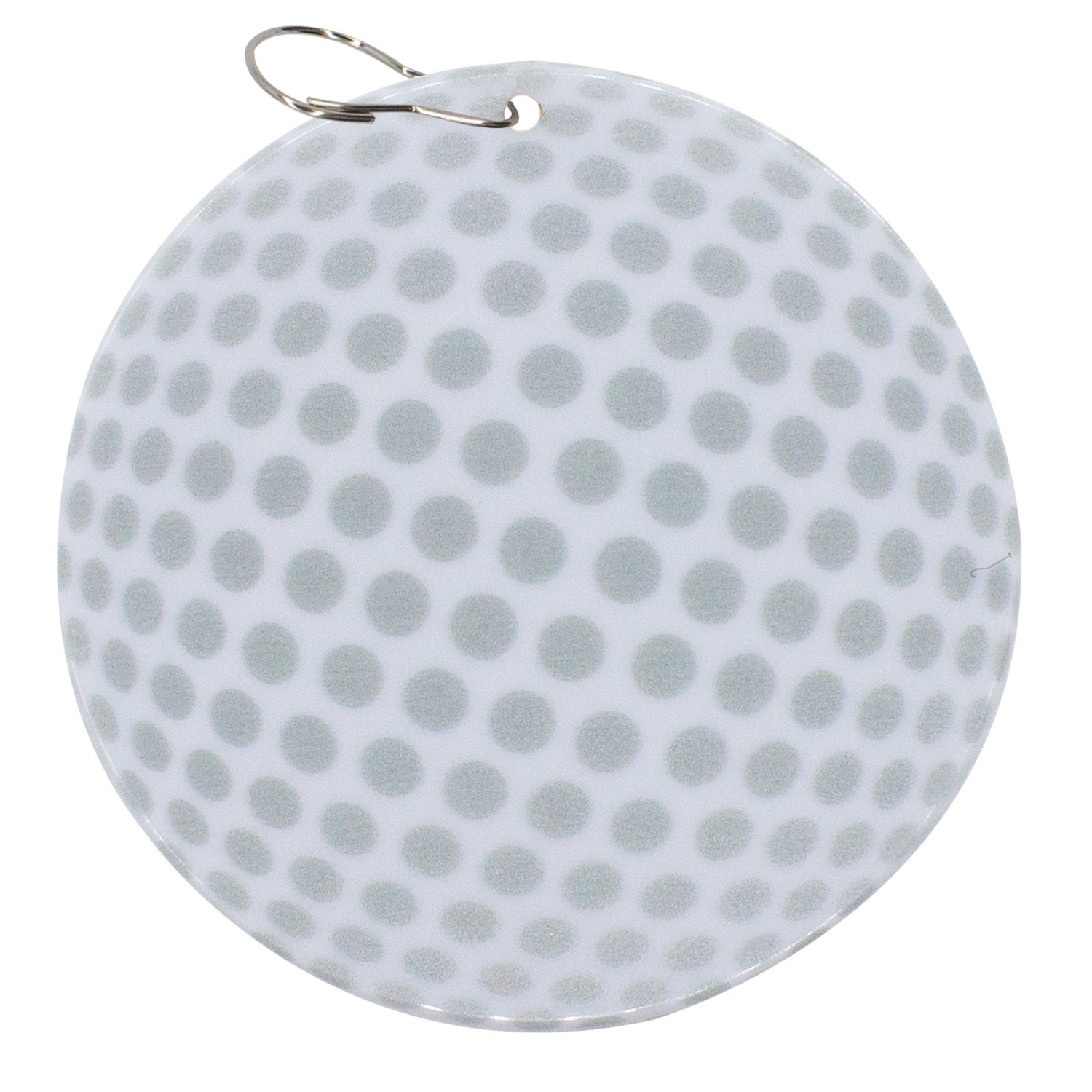 Golf Ball Plastic 2 1/2" Medallion