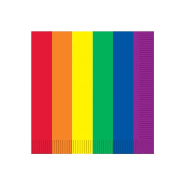 Rainbow Lunch Napkins