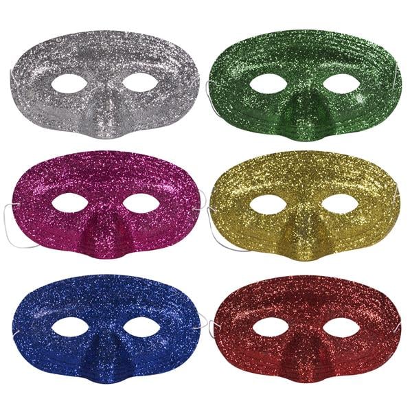 Glitter Half Masks
