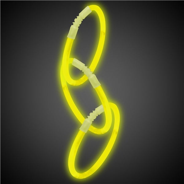 Yellow 9" Glow Bracelets