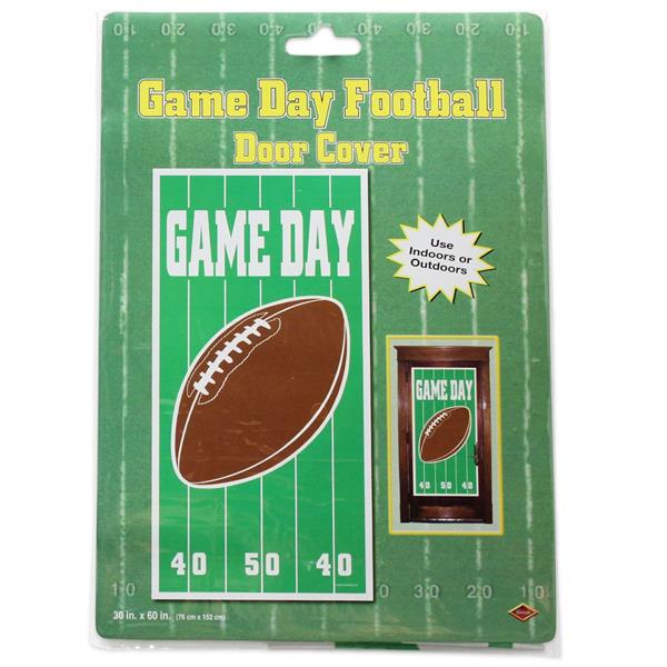 Football Game Day Door Cover