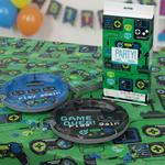 Gamer Birthday Party Kit GOOD with coordinated tableware